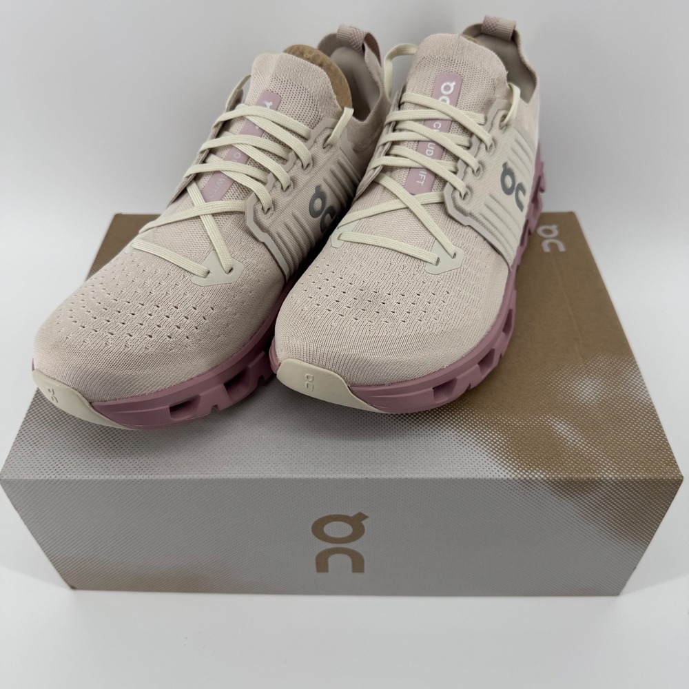 On Cloudswift 4 Women 10 Pearl Mauve Running Shoes Sneakers 3WF10114295 NEW